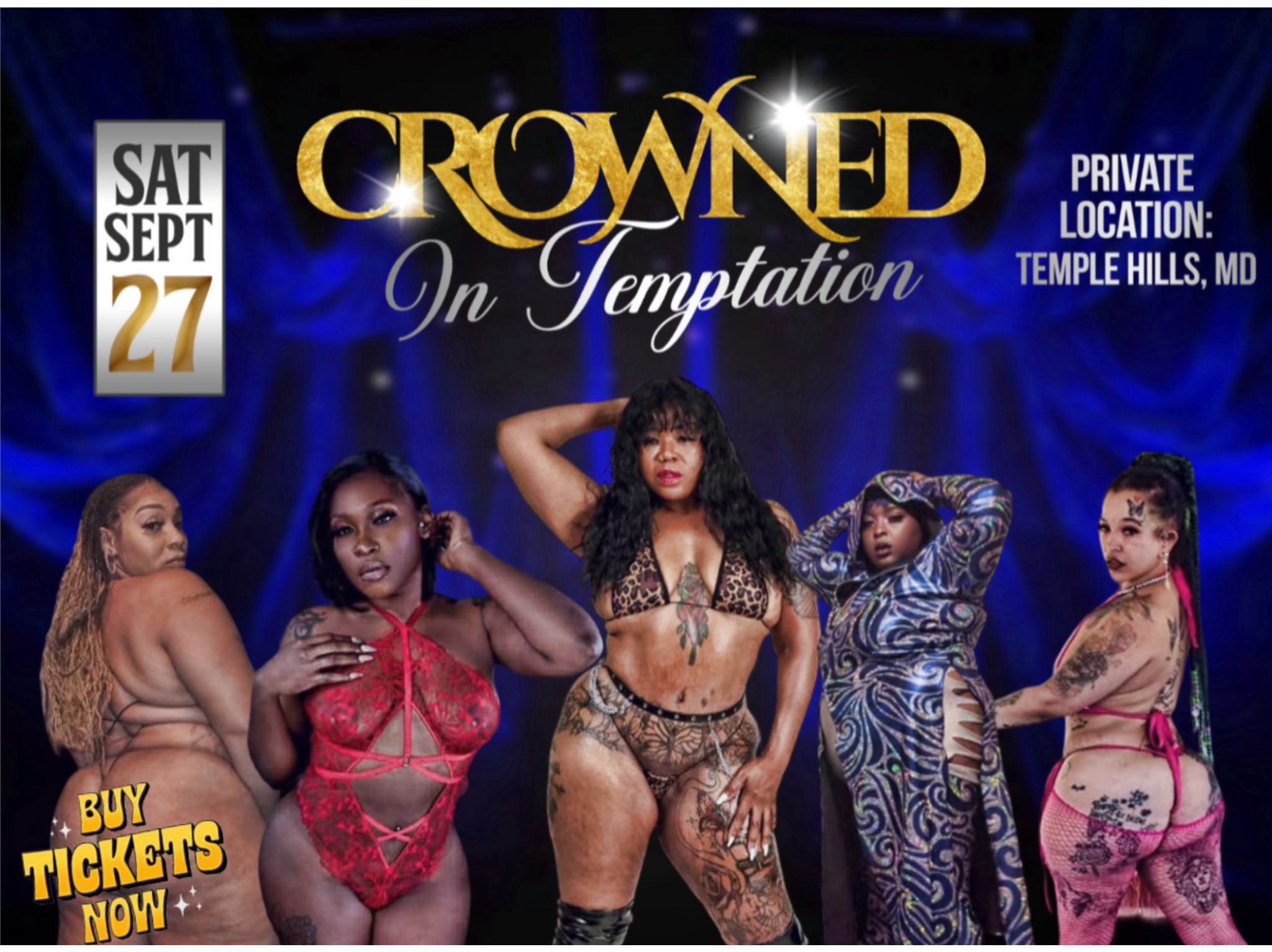 Beverly Blue Crowned In Temptation